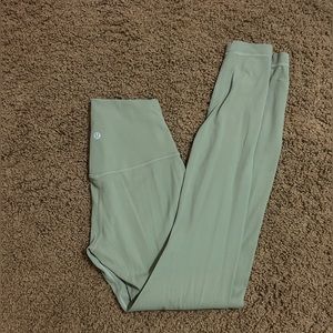 green lululemon leggings